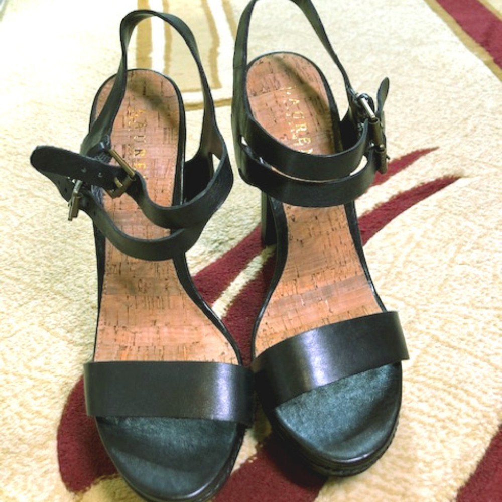 Lauren Ralph Lauren Sandals Black Sandals